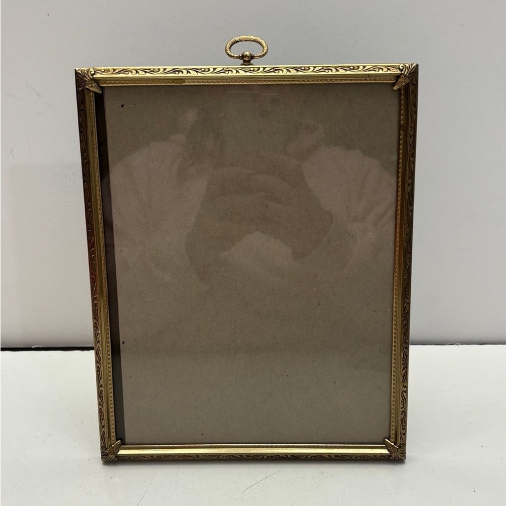 Vintage Gold Ornate Picture Frame Wall Hanging Antique Style Decor 10 x 8